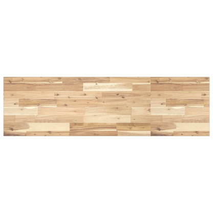 Schweberegale 3 Stk. 120x40x2 cm Massivholz Akazie Unbehandelt
