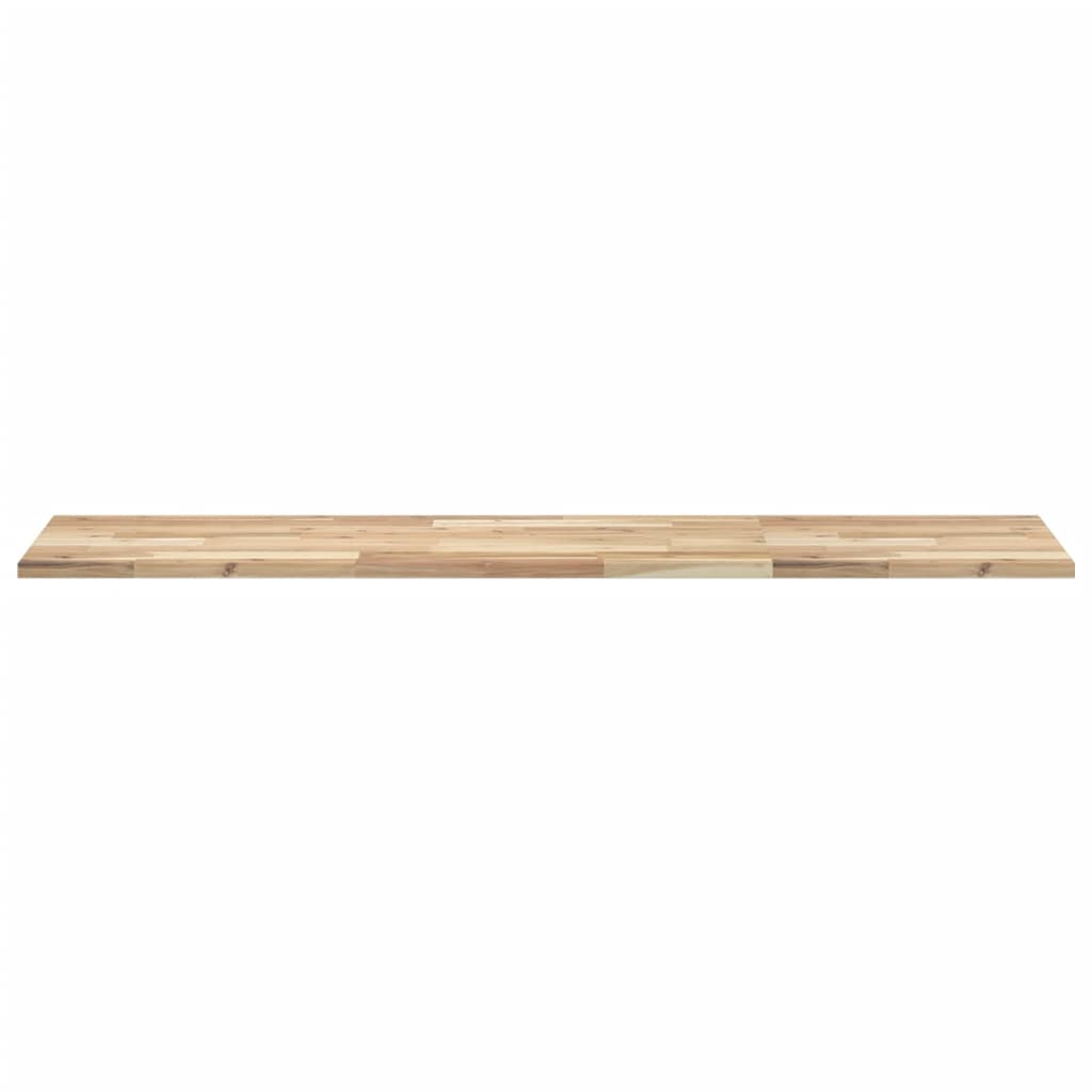 Schweberegale 4 Stk. 120x40x2 cm Massivholz Akazie Unbehandelt