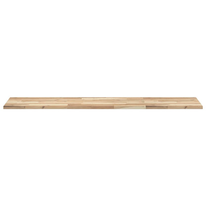 Schweberegale 4 Stk. 160x40x2 cm Massivholz Akazie Unbehandelt