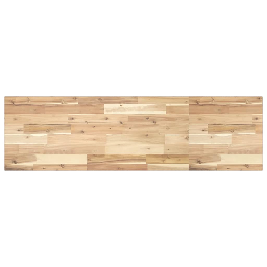 Schweberegale 4 Stk. 160x40x2 cm Massivholz Akazie Unbehandelt