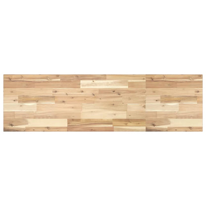 Schweberegale 4 Stk. 160x40x2 cm Massivholz Akazie Unbehandelt