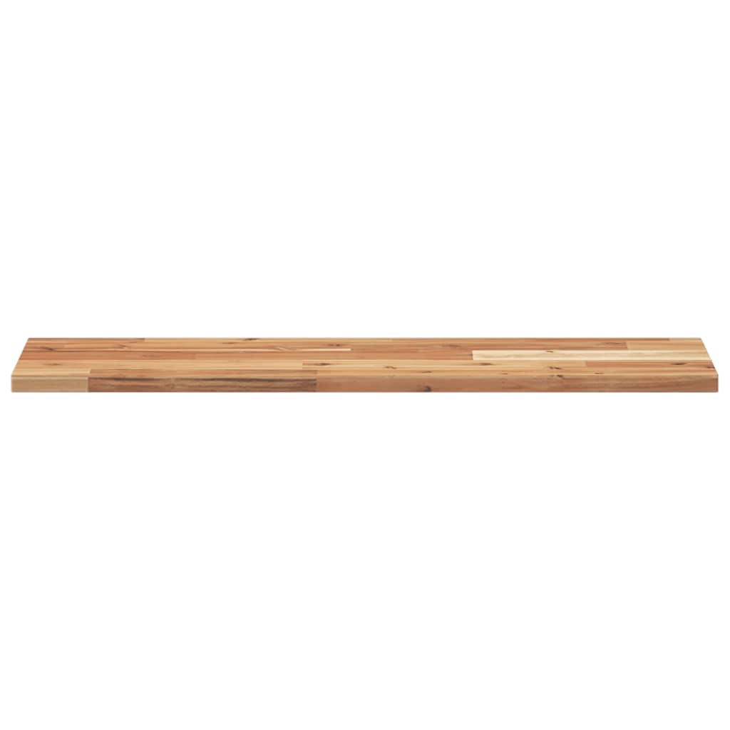 Schweberegale 3 Stk. 100x20x2 cm Massivholz Akazie Ölbehandelt