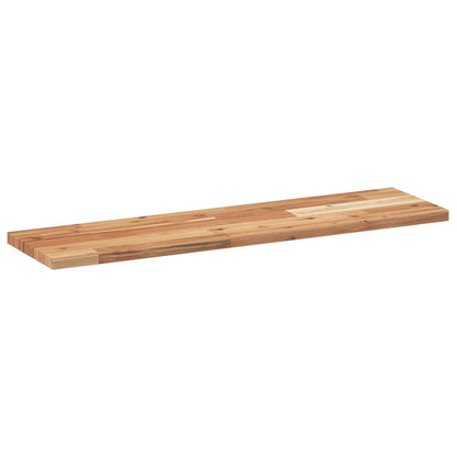 Schweberegale 3 Stk. 100x20x2 cm Massivholz Akazie Ölbehandelt