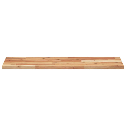 Schweberegale 4 Stk. 80x30x2 cm Massivholz Akazie Ölbehandelt
