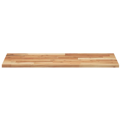 Schweberegale 2 Stk. 60x40x2 cm Massivholz Akazie Ölbehandelt