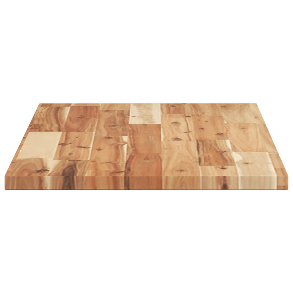 Schweberegale 2 Stk. 60x40x2 cm Massivholz Akazie Ölbehandelt