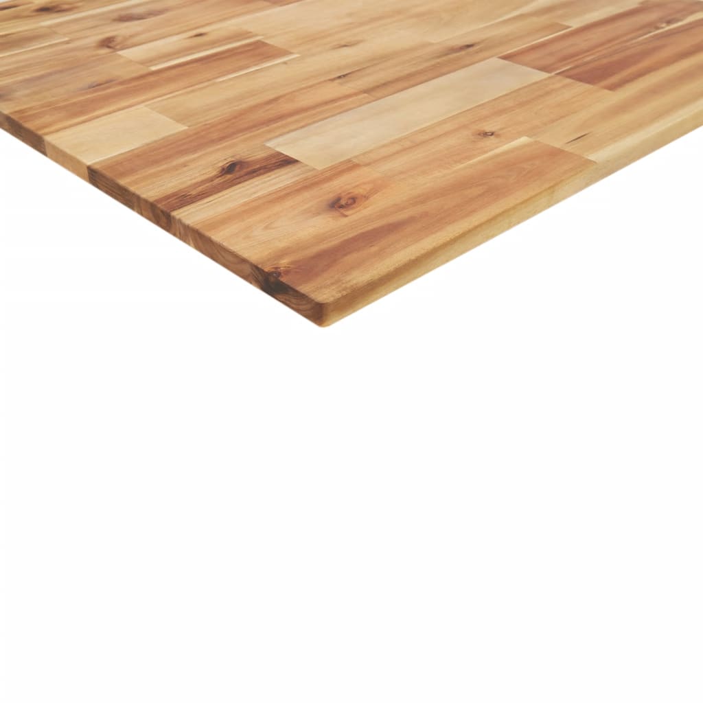 Schweberegale 2 Stk. 60x40x2 cm Massivholz Akazie Ölbehandelt