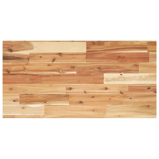 Schweberegal 80x40x2 cm Ölbeschichtung Massivholz Akazie