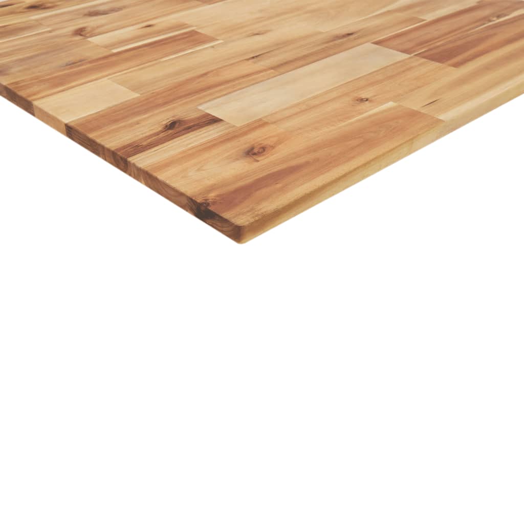 Schweberegale 2 Stk. 80x40x2 cm Massivholz Akazie Ölbehandelt