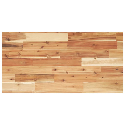 Schweberegale 3 Stk. 100x40x2 cm Massivholz Akazie Ölbehandelt