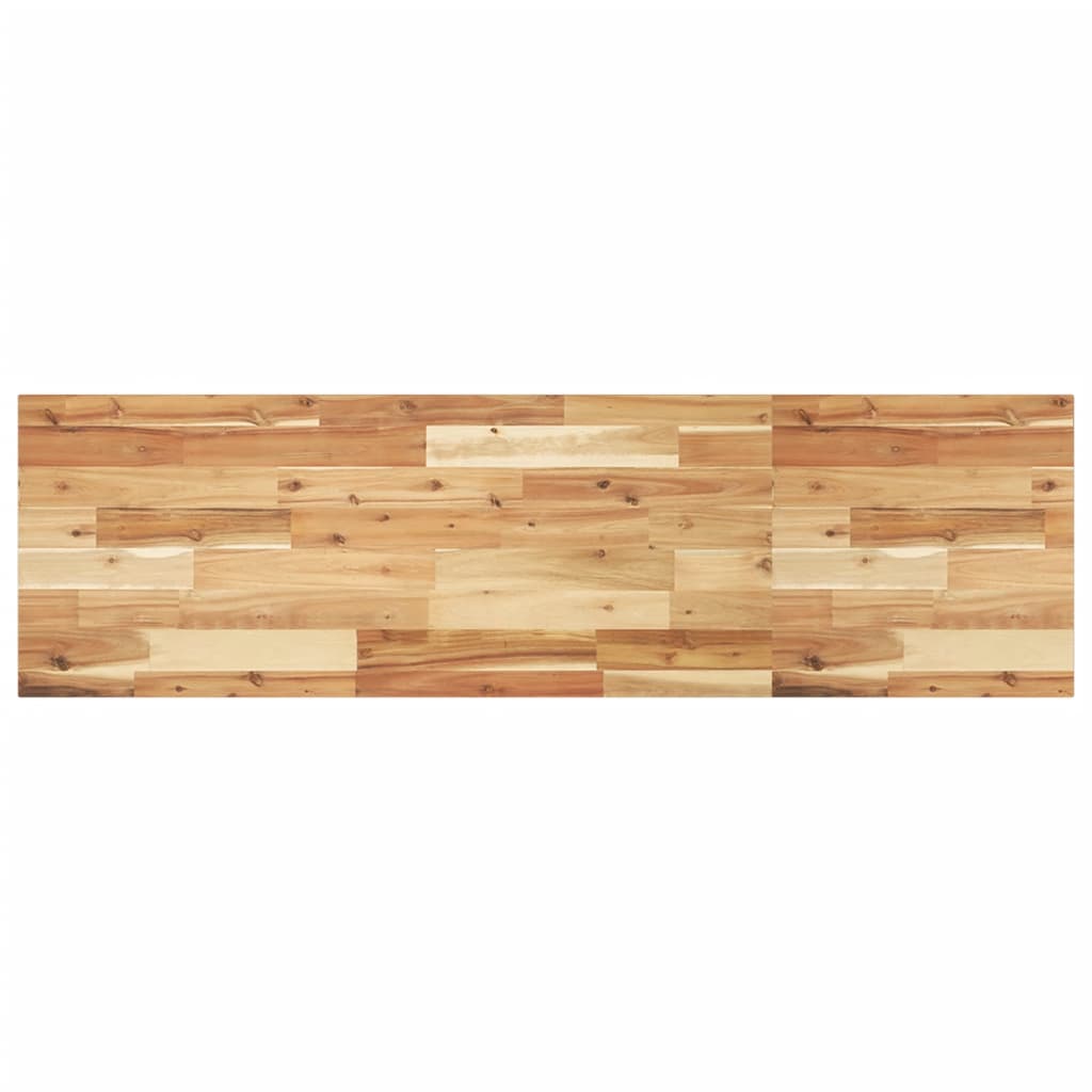 Schweberegale 2 Stk. 160x40x2 cm Massivholz Akazie Ölbehandelt