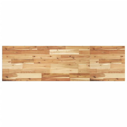 Schweberegale 2 Stk. 160x40x2 cm Massivholz Akazie Ölbehandelt
