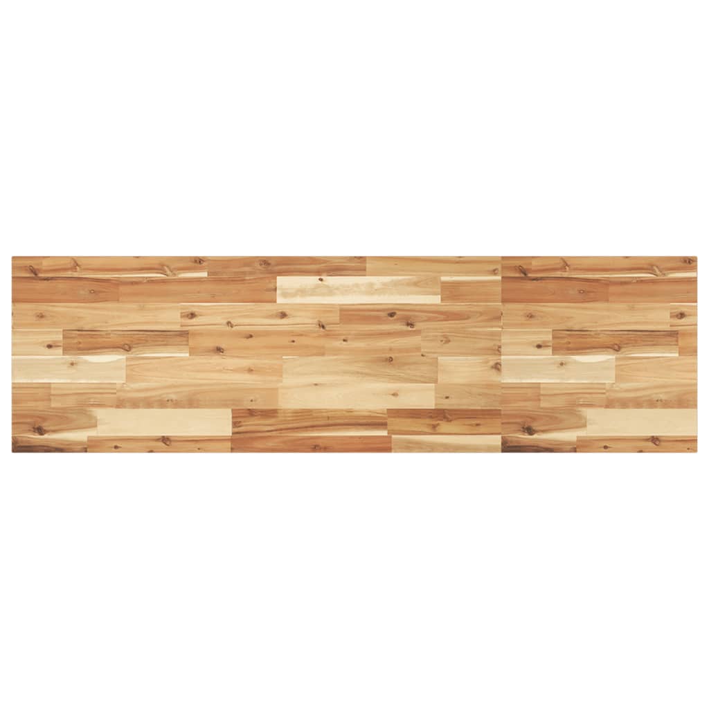 Schweberegale 4 Stk. 160x40x2 cm Massivholz Akazie Ölbehandelt