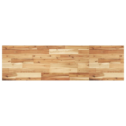 Schweberegale 4 Stk. 160x40x2 cm Massivholz Akazie Ölbehandelt
