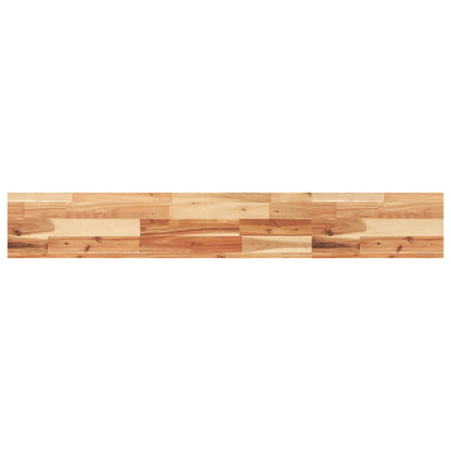 Schweberegale 4 Stk. 160x20x4 cm Massivholz Akazie Ölbehandelt