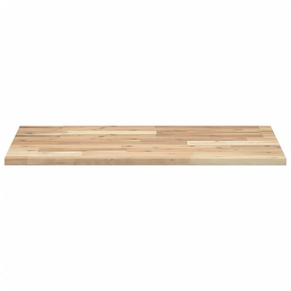 Waschtischplatte Unbehandelt 80x50x2 cm Massivholz Akazie