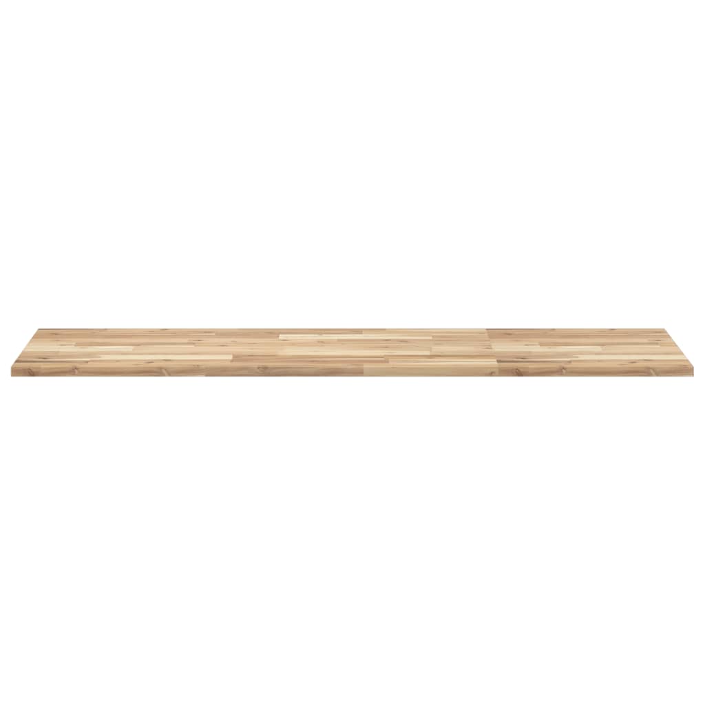 Waschtischplatte Unbehandelt 140x50x2 cm Massivholz Akazie