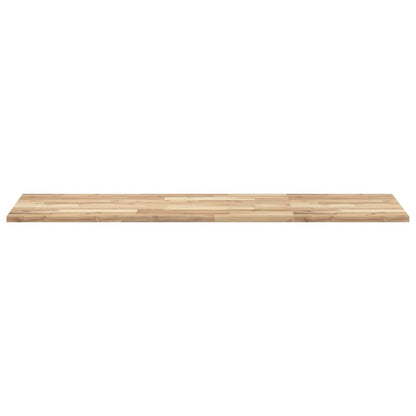 Waschtischplatte Unbehandelt 140x50x2 cm Massivholz Akazie