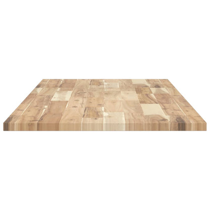 Waschtischplatte Unbehandelt 140x50x2 cm Massivholz Akazie