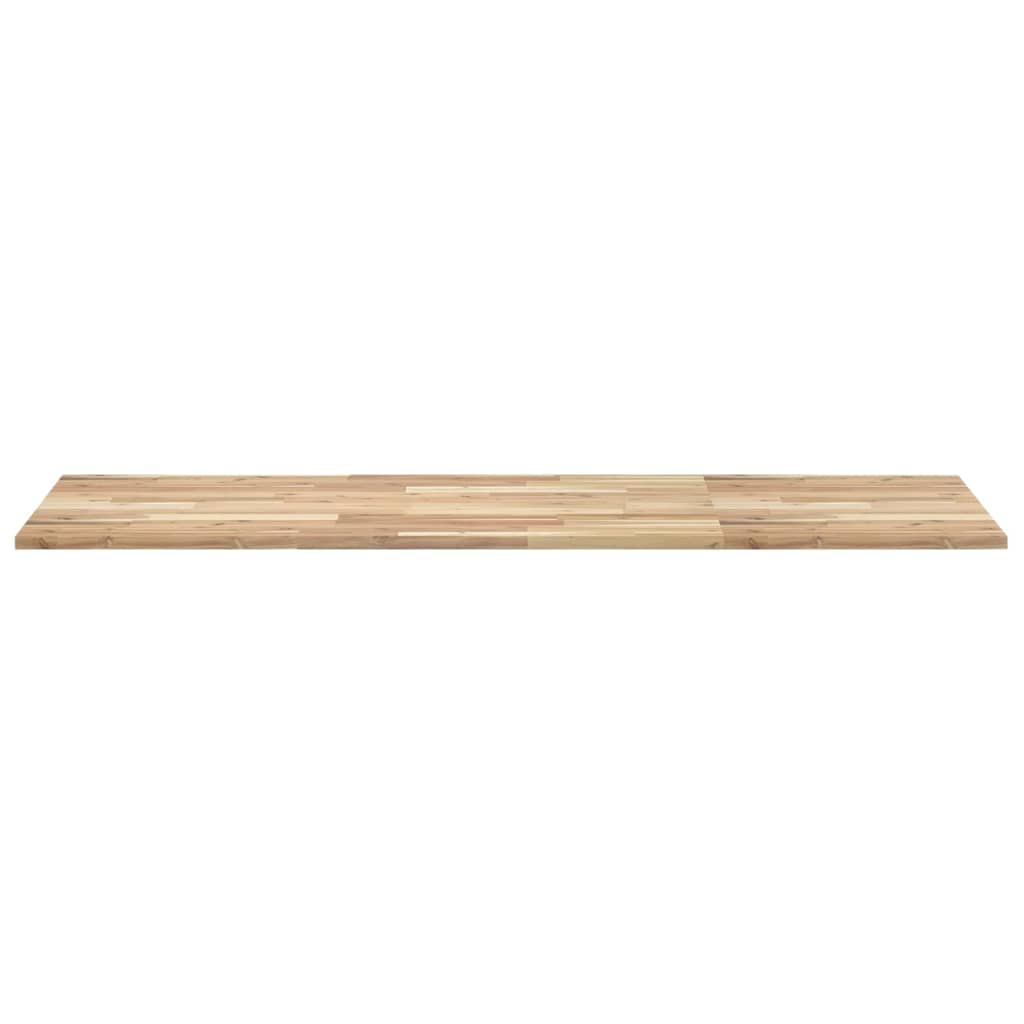 Waschtischplatte Unbehandelt 120x60x2 cm Massivholz Akazie