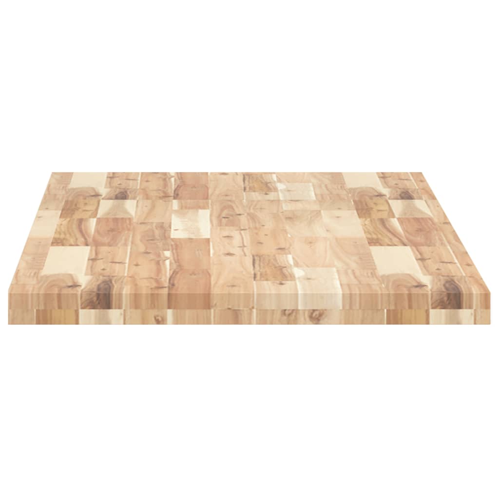 Waschtischplatte Unbehandelt 120x60x4 cm Massivholz Akazie