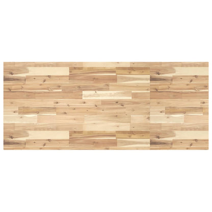 Waschtischplatte Unbehandelt 140x60x4 cm Massivholz Akazie