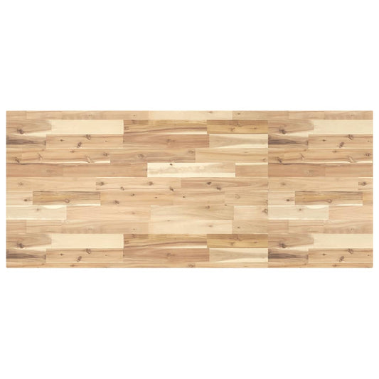 Waschtischplatte Unbehandelt 140x60x4 cm Massivholz Akazie