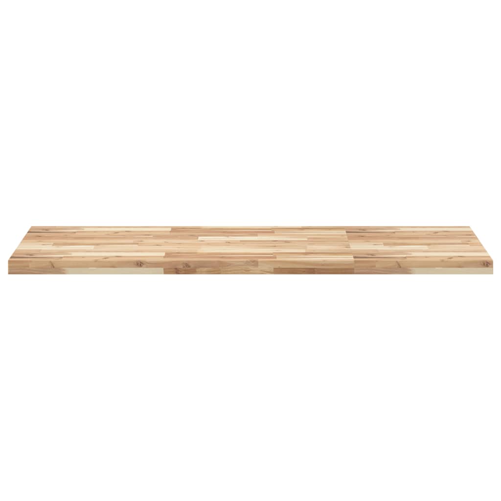 Waschtischplatte Unbehandelt 140x60x4 cm Massivholz Akazie