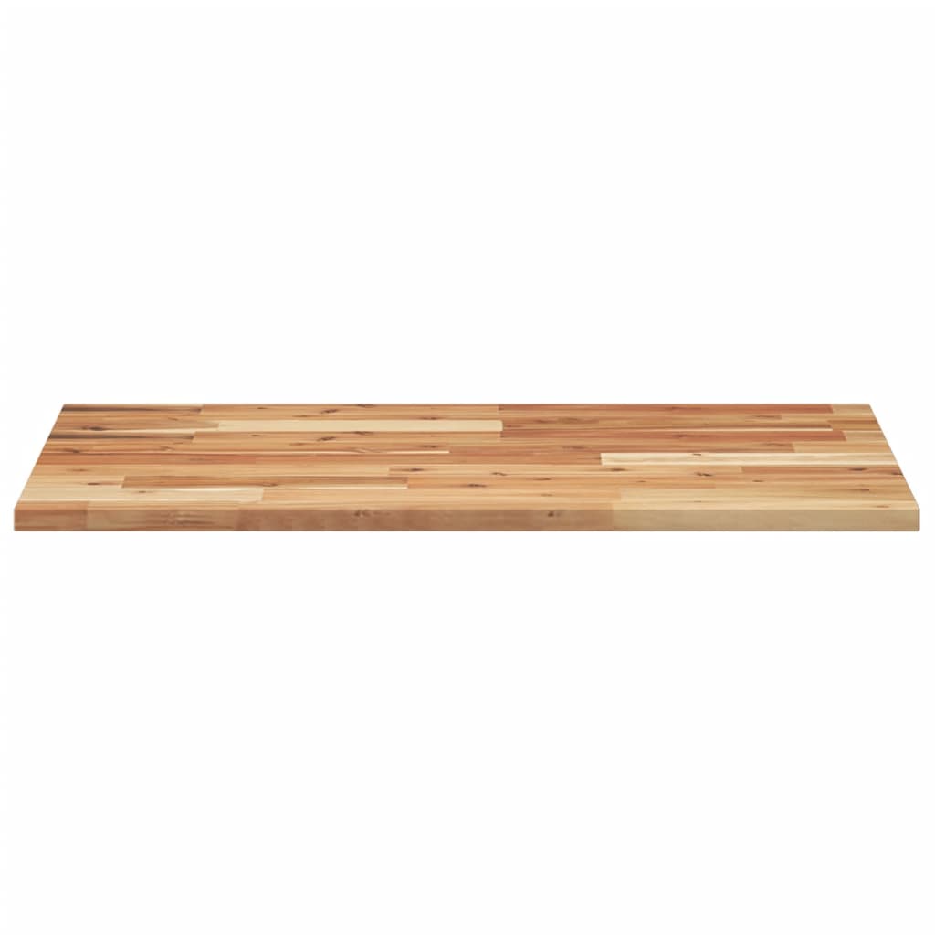 Waschtischplatte Ölbeschichtung 80x50x2 cm Massivholz Akazie