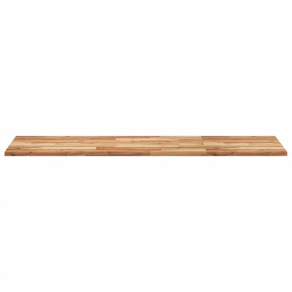 Waschtischplatte Ölbeschichtung 120x50x2 cm Massivholz Akazie