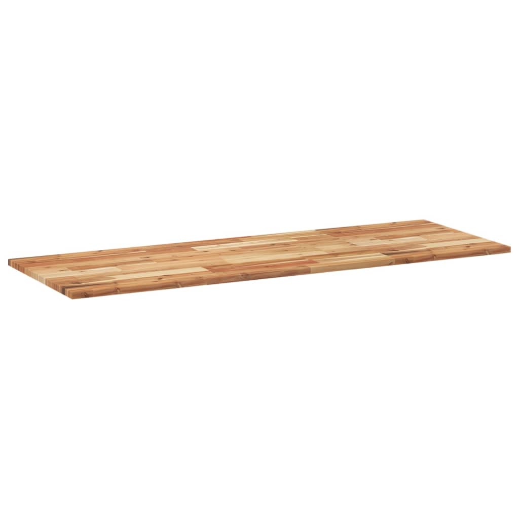Waschtischplatte Ölbeschichtung 120x50x2 cm Massivholz Akazie