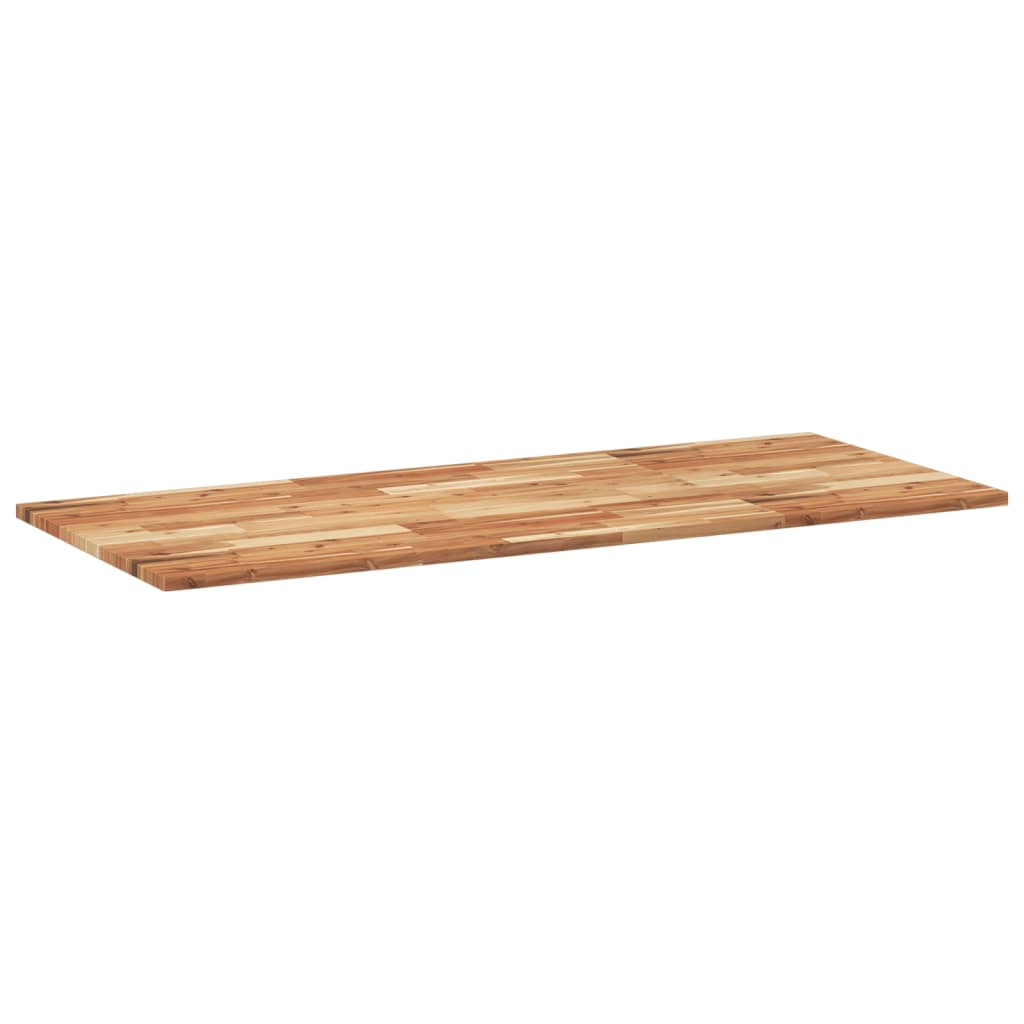 Waschtischplatte Ölbeschichtung 120x60x2 cm Massivholz Akazie