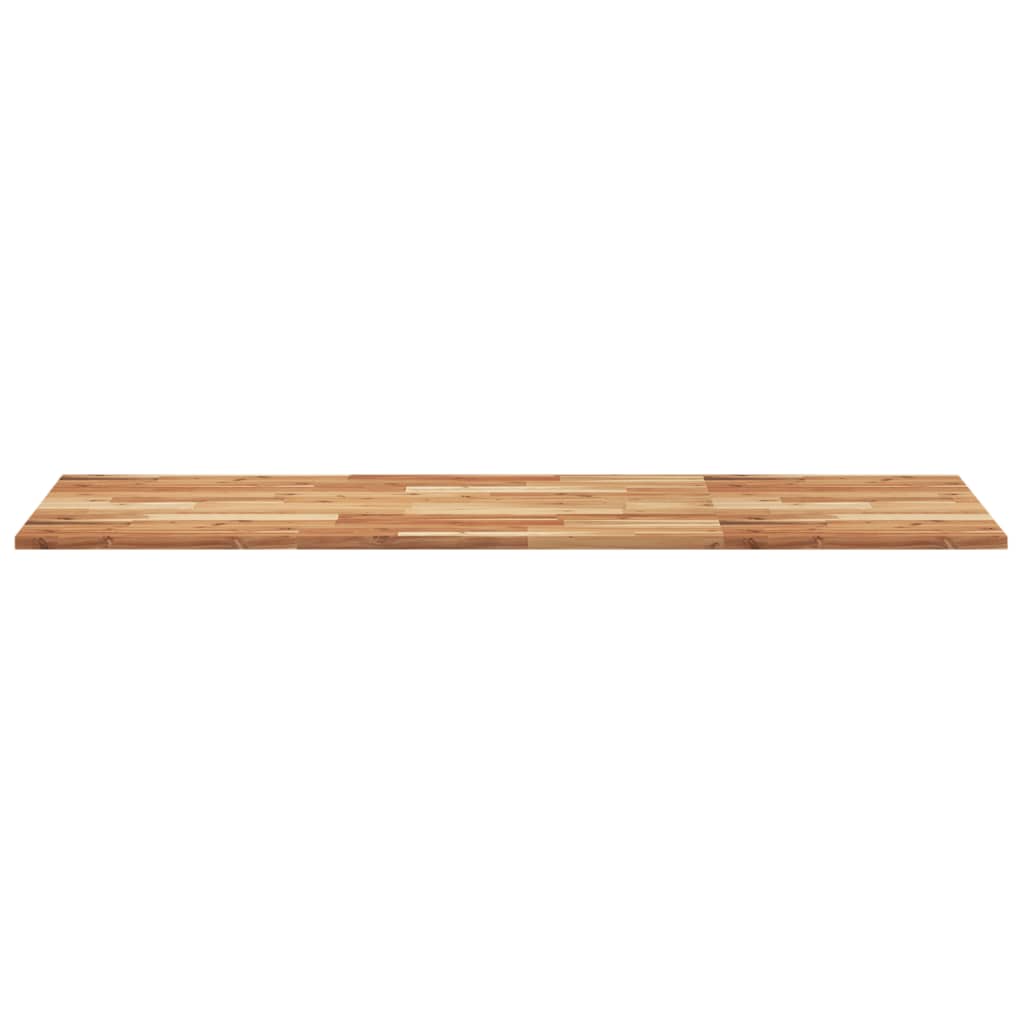 Waschtischplatte Ölbeschichtung 140x60x2 cm Massivholz Akazie