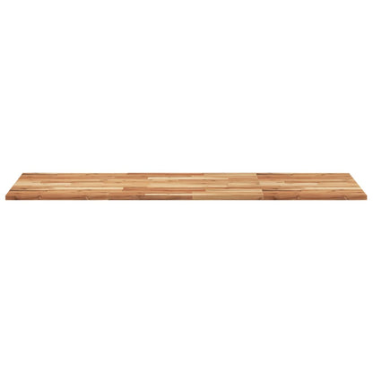 Waschtischplatte Ölbeschichtung 140x60x2 cm Massivholz Akazie