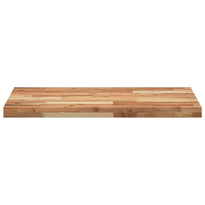 Waschtischplatte Ölbeschichtung 80x50x4 cm Massivholz Akazie