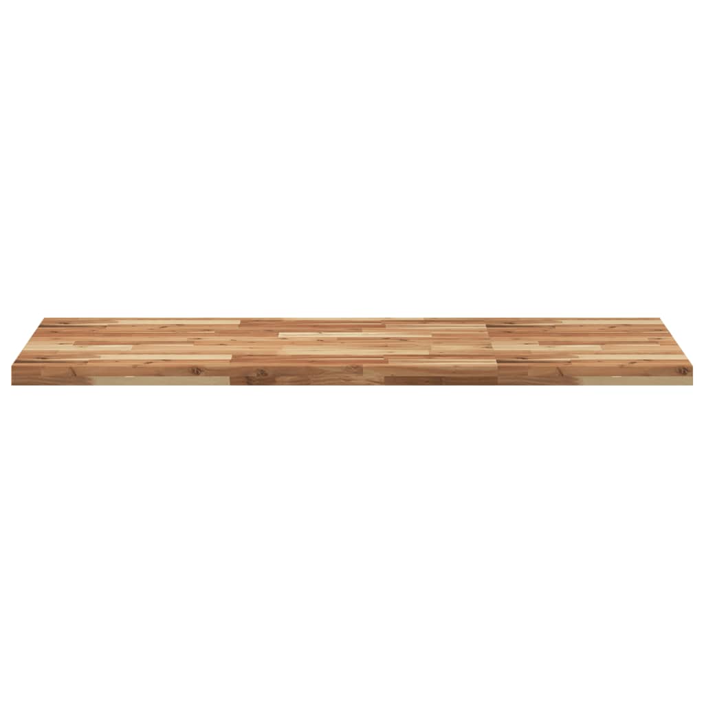 Waschtischplatte Ölbeschichtung 120x60x4 cm Massivholz Akazie