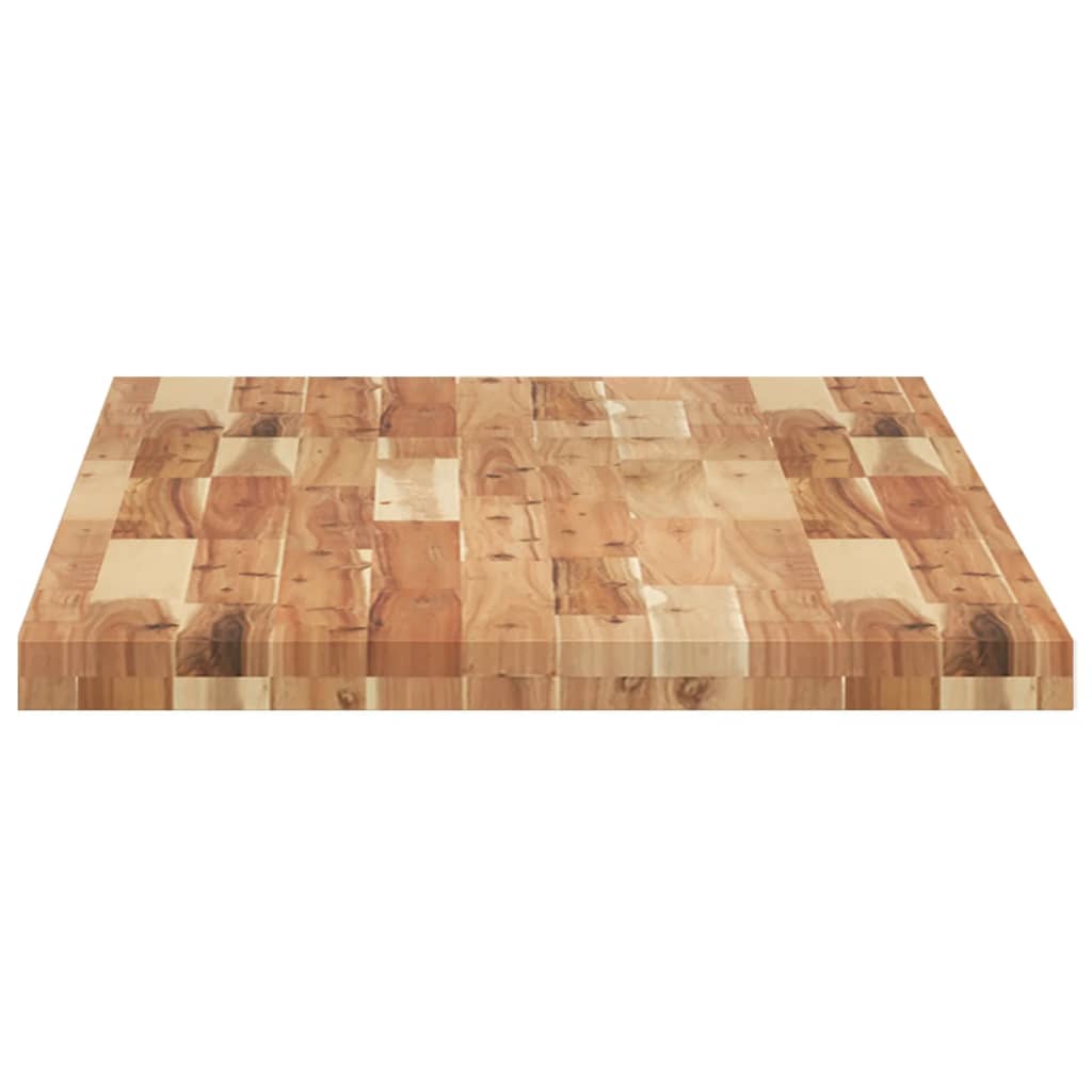 Waschtischplatte Ölbeschichtung 120x60x4 cm Massivholz Akazie