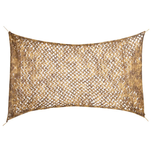 Tarnnetz mit Aufbewahrungstasche 292x213 cm Sandfarbe