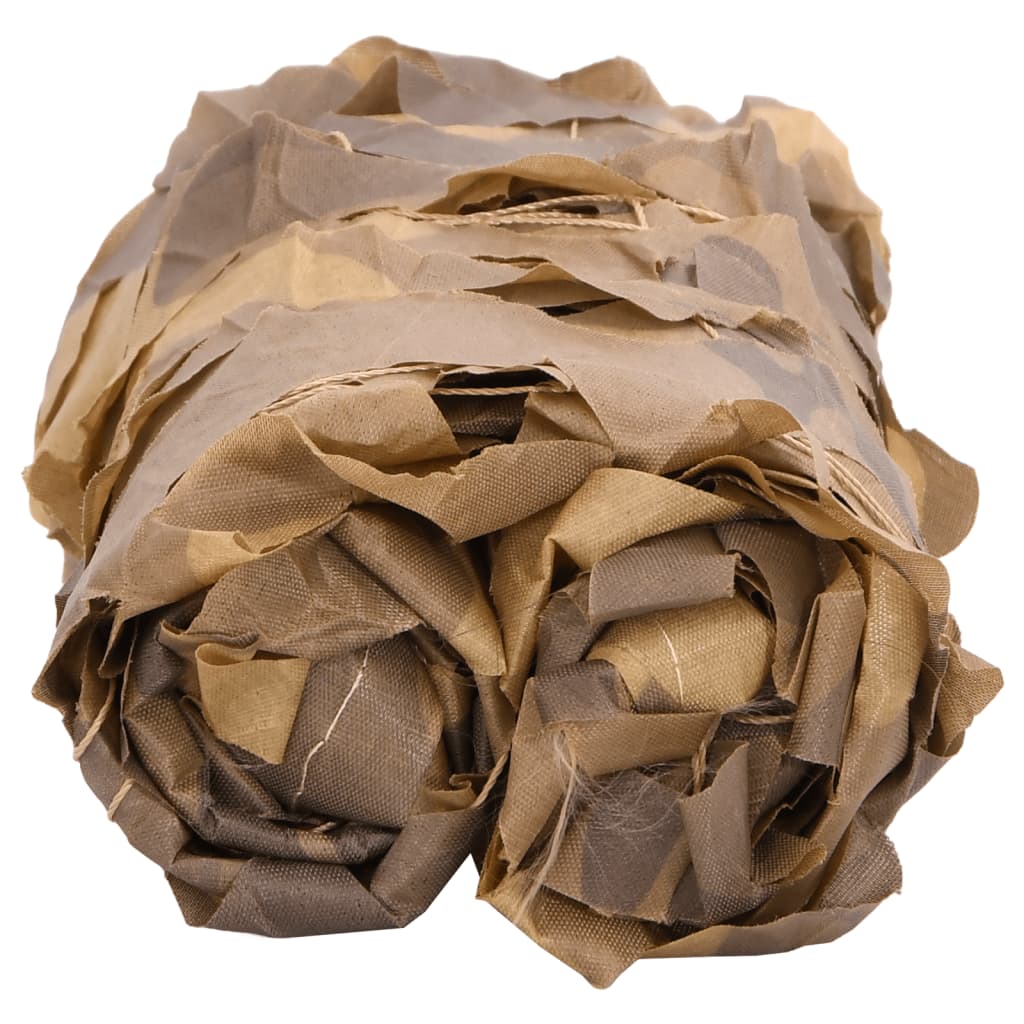 Tarnnetz mit Aufbewahrungstasche 292x213 cm Sandfarbe
