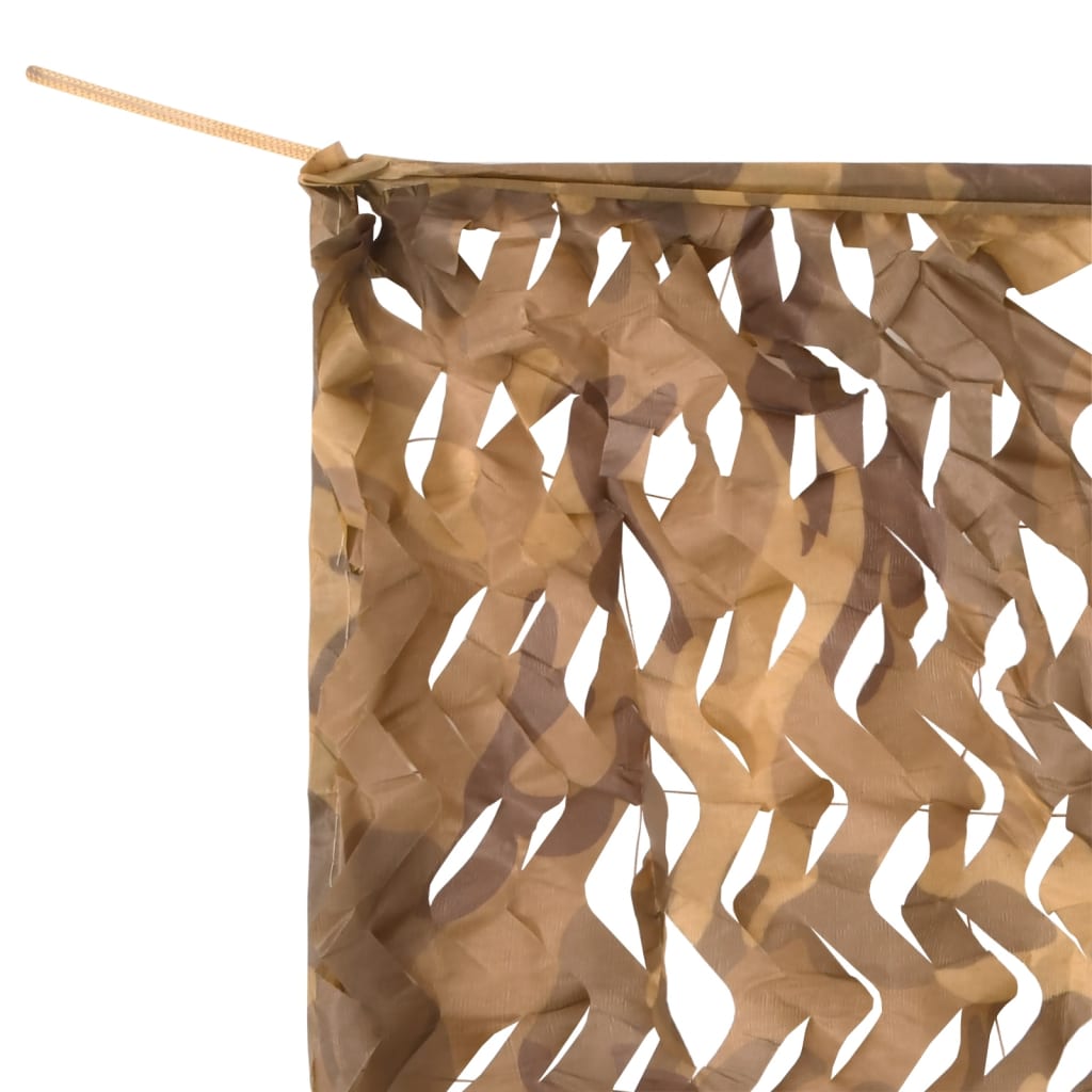 Tarnnetz mit Aufbewahrungstasche 292x213 cm Sandfarbe