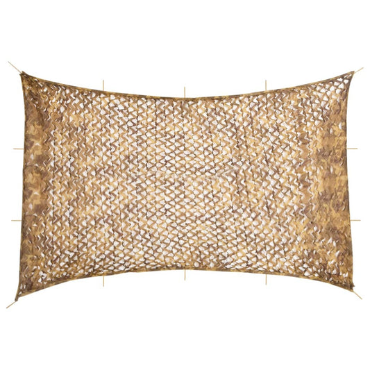 Tarnnetz mit Aufbewahrungstasche 833x609 cm Sandfarbe