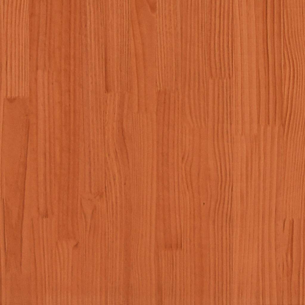 Tischplatte Rund Wachsbraun Ø30x2,5 cm Massivholz Kiefer