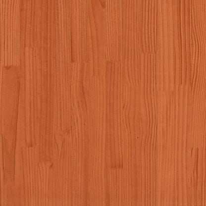 Tischplatte Rund Wachsbraun Ø30x2,5 cm Massivholz Kiefer