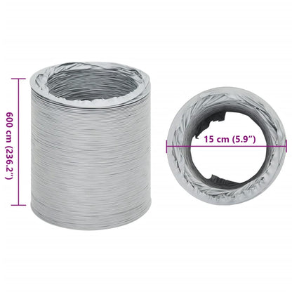 Abluftschlauch PVC 6 m Ø15 cm