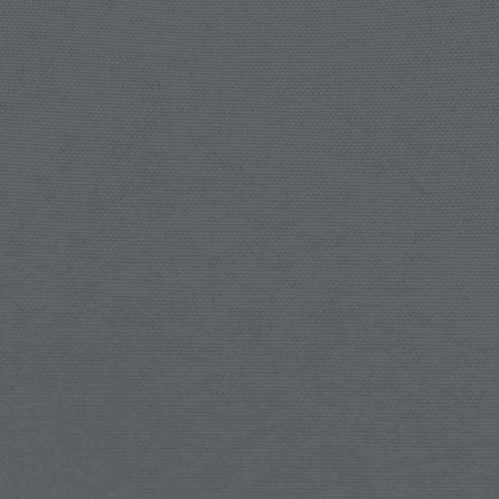 Gartensofa in L-Form mit Kissen Schwarz Stahl und Textilene