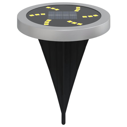 Solar-Bodenleuchten mit Erdspieß 4 Stk. Warmweiß