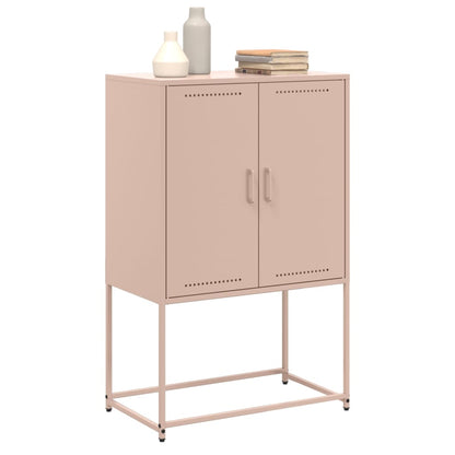 Highboard Rosa 68,5x38,5x107 cm Stahl