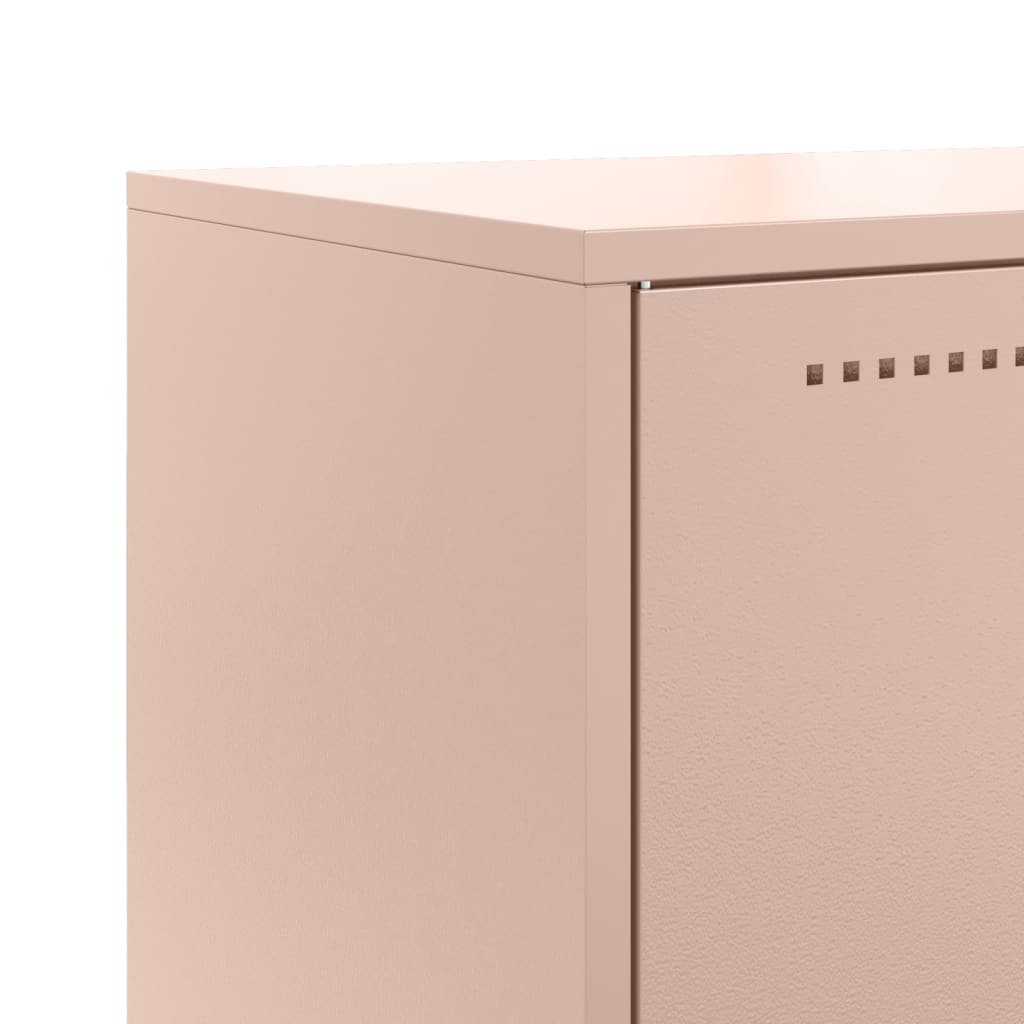 Highboard Rosa 68,5x38,5x107 cm Stahl