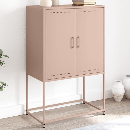 Highboard Rosa 68,5x38,5x107 cm Stahl