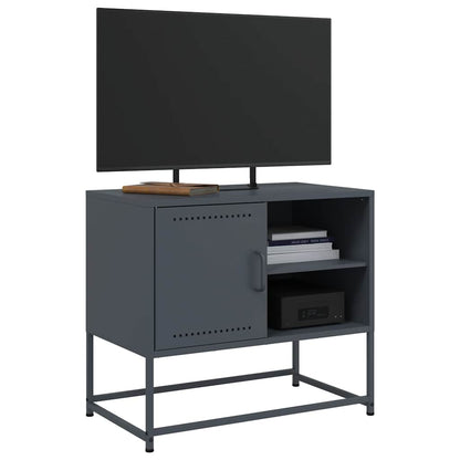 TV-Schrank Anthrazit 68x39x60,5 cm Stahl